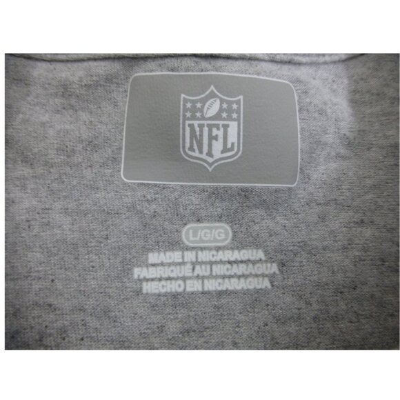 NWT San Francisco 49ers Grey "SF" Short Sleeve Shirt - Picture 4 of 11